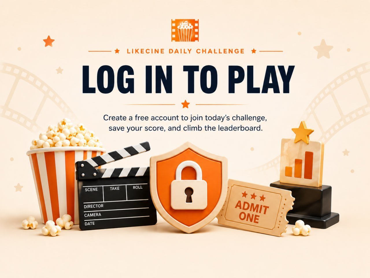 Log in to play LikeCine Daily Challenge