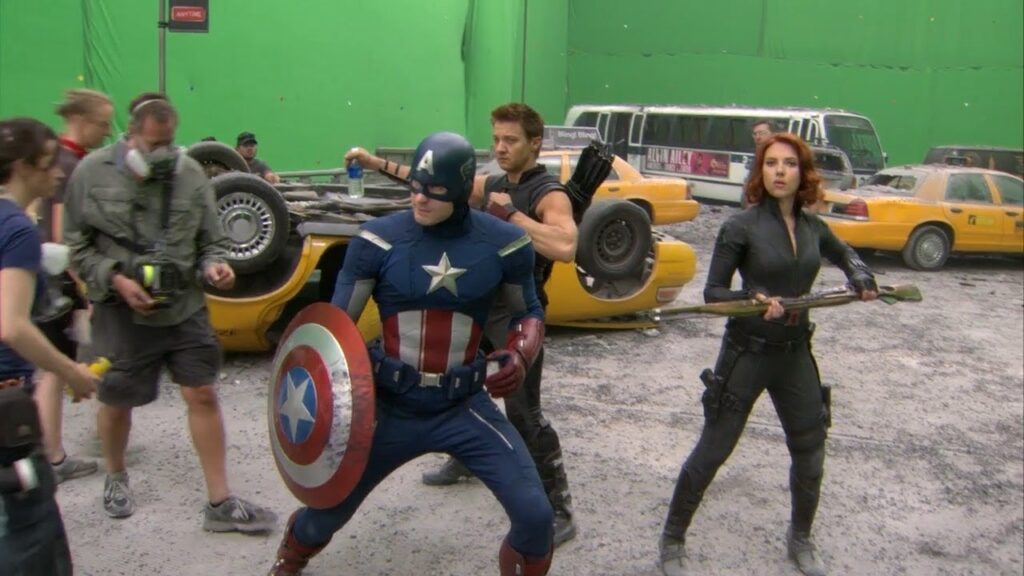 Avengers BTS