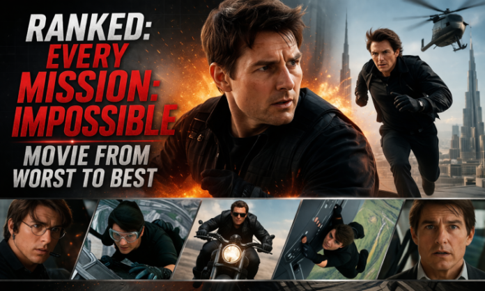 Mission: Impossible ranking