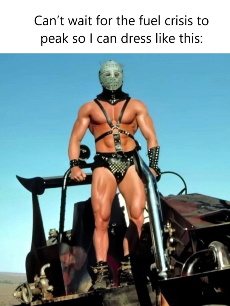 Post-apocalypse but make it slutty and aerodynamic