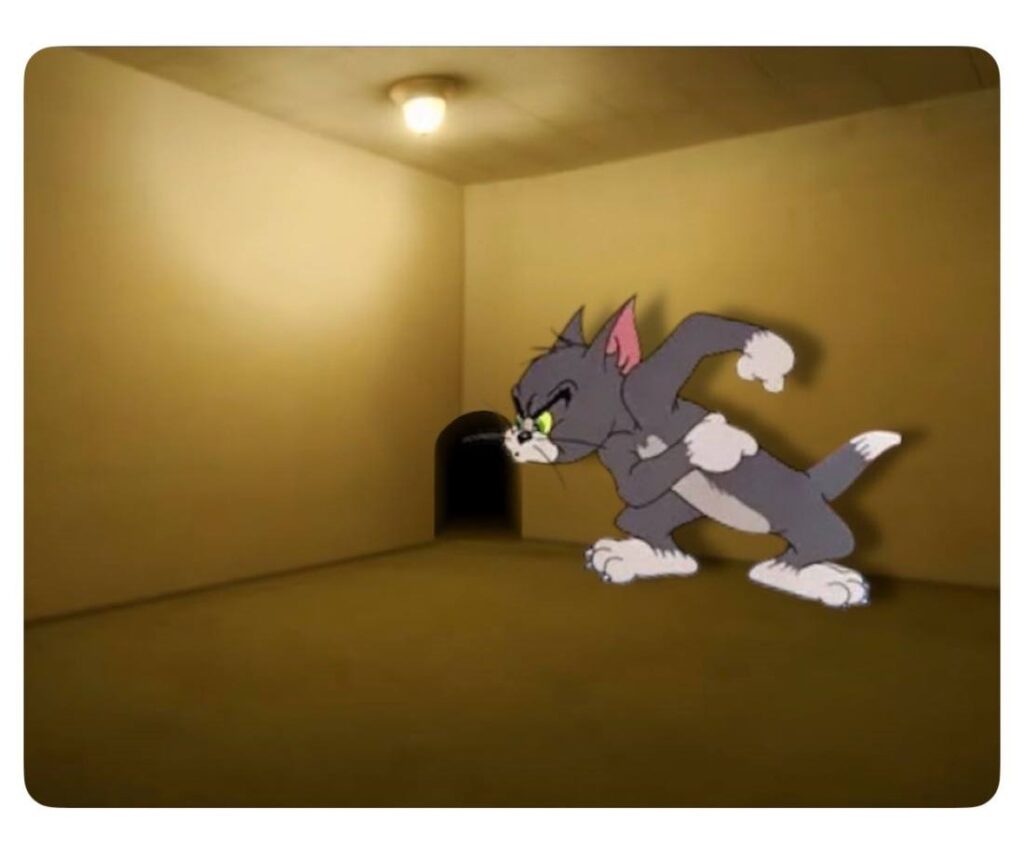 When the hallway is too quiet and your brain starts writing horror scripts