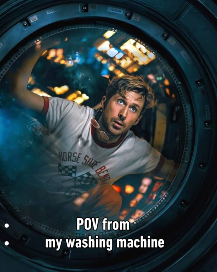 Even my washing machine gets better cinematography than most movies