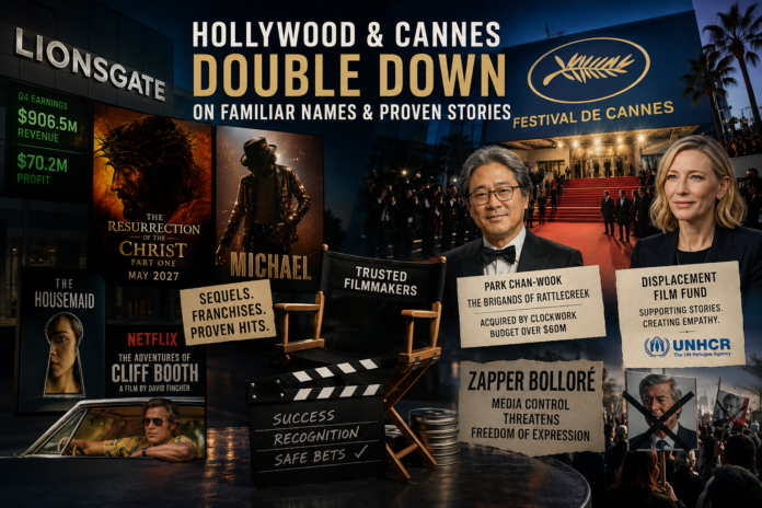 From Lionsgate to Cannes, Hollywood Doubles Down on Familiar Names and Proven Stories