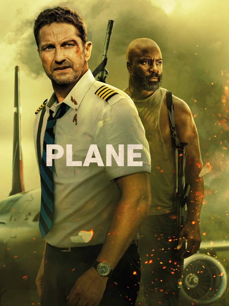 Official poster for Plane starring Gerard Butler.