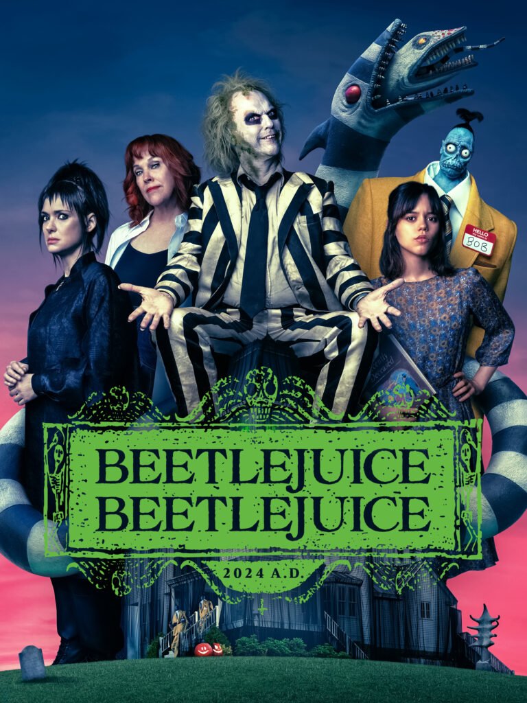 Official poster for Beetlejuice Beetlejuice.
