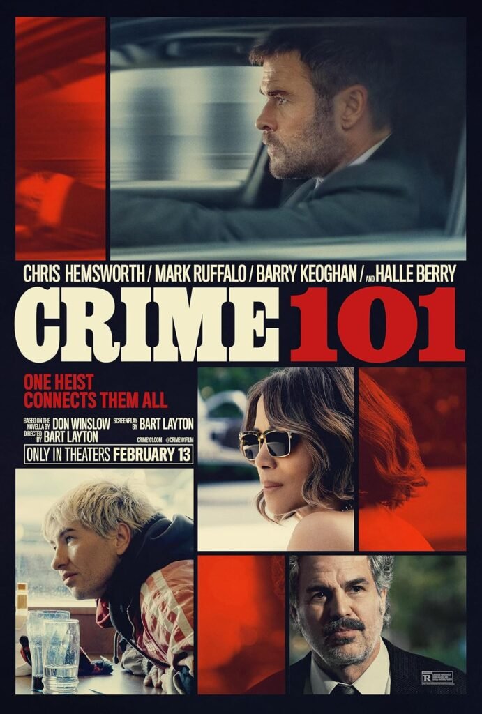 Official poster for Crime 101.
