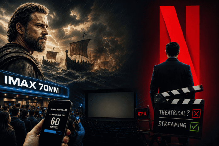The Odyssey Sparks IMAX Ticket Frenzy as Netflix Doubles Down on Streaming Strategy