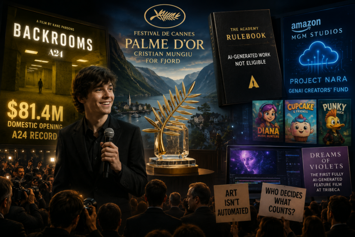 YouTube Wins Box Office, Europe Takes Cannes, and the AI Argument Continues