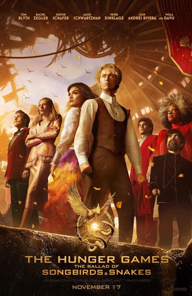 Official movie poster The Hunger Games The Ballad of Songbirds and Snakes