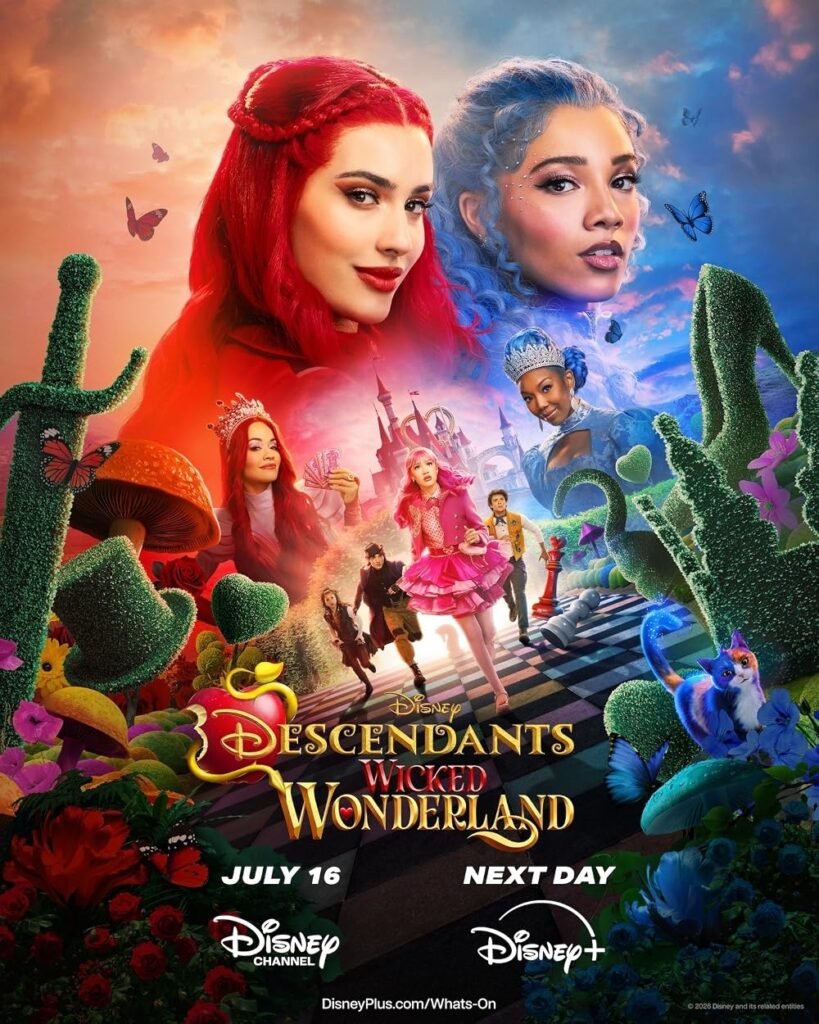 Official poster for Disney’s Descendants: Wicked Wonderland.