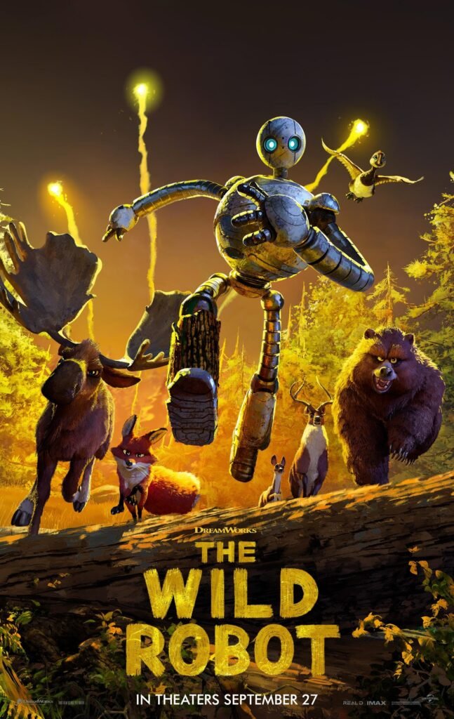 DreamWorks’ heartfelt animated adventure The Wild Robot