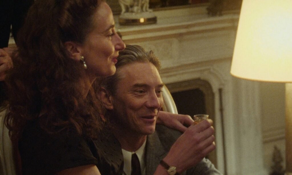 Sandrine Blancke and Swann Arlaud in A Man of His Time