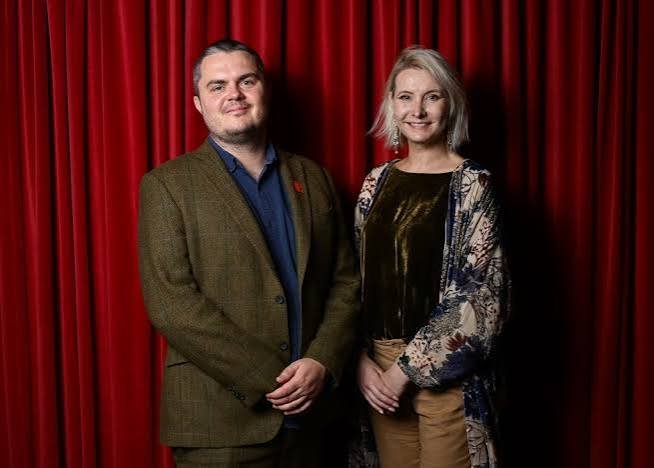 EIFF CEO Paul Ridd and Festival Producer Emma Boa.