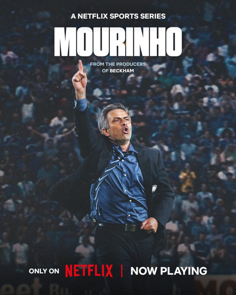 Poster for Netflix sports documentary Mourinho