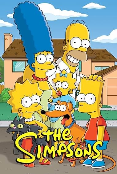 The Simpsons family promotional artwork for Disney+ special Yellow Mirror