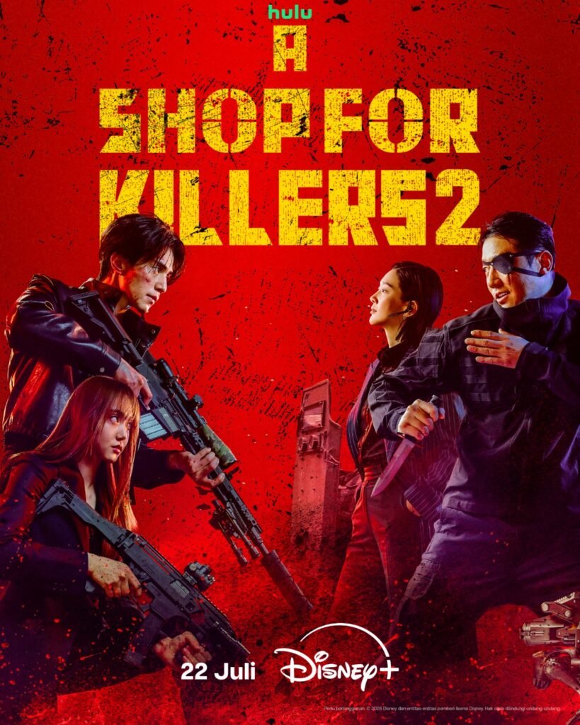 A Shop for Killers Season 2 Korean cast promotional poster