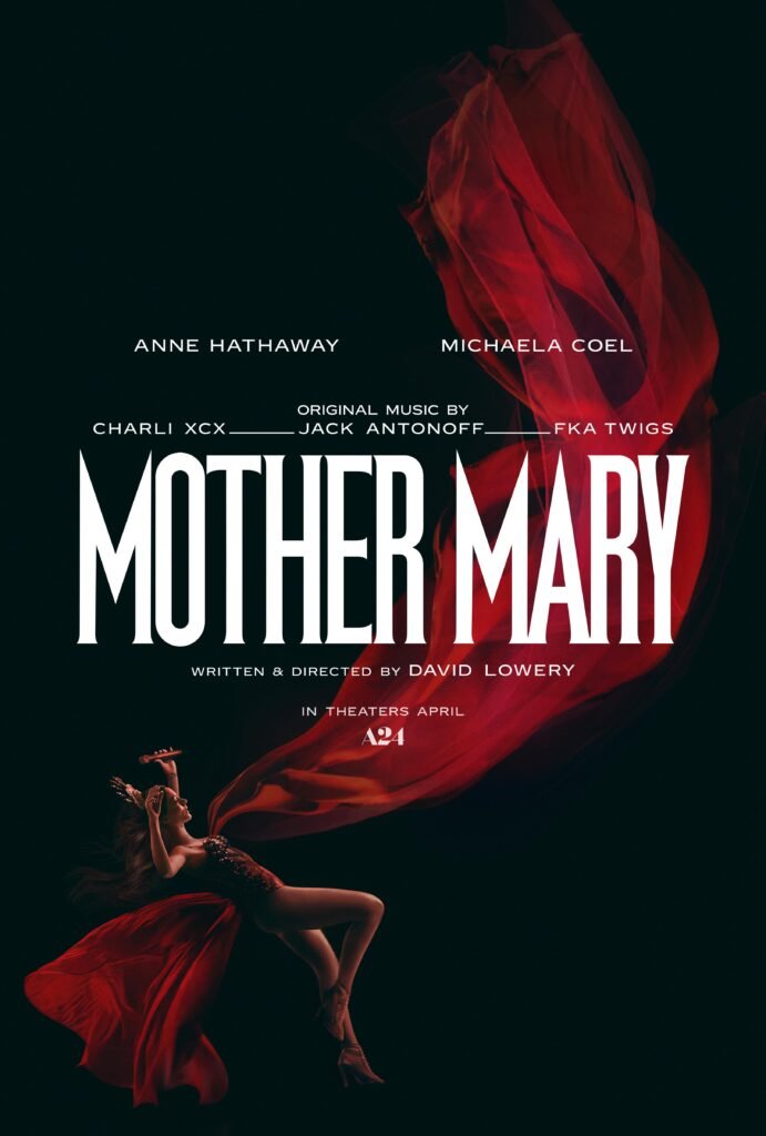 Mother Mary poster featuring Anne Hathaway and Michaela Coel