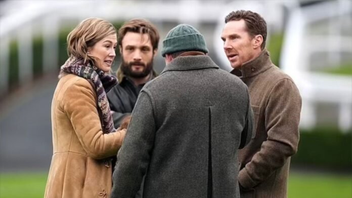 Benedict Cumberbatch, Rosamund Pike and Anthony Hopkins in Wife and Dog