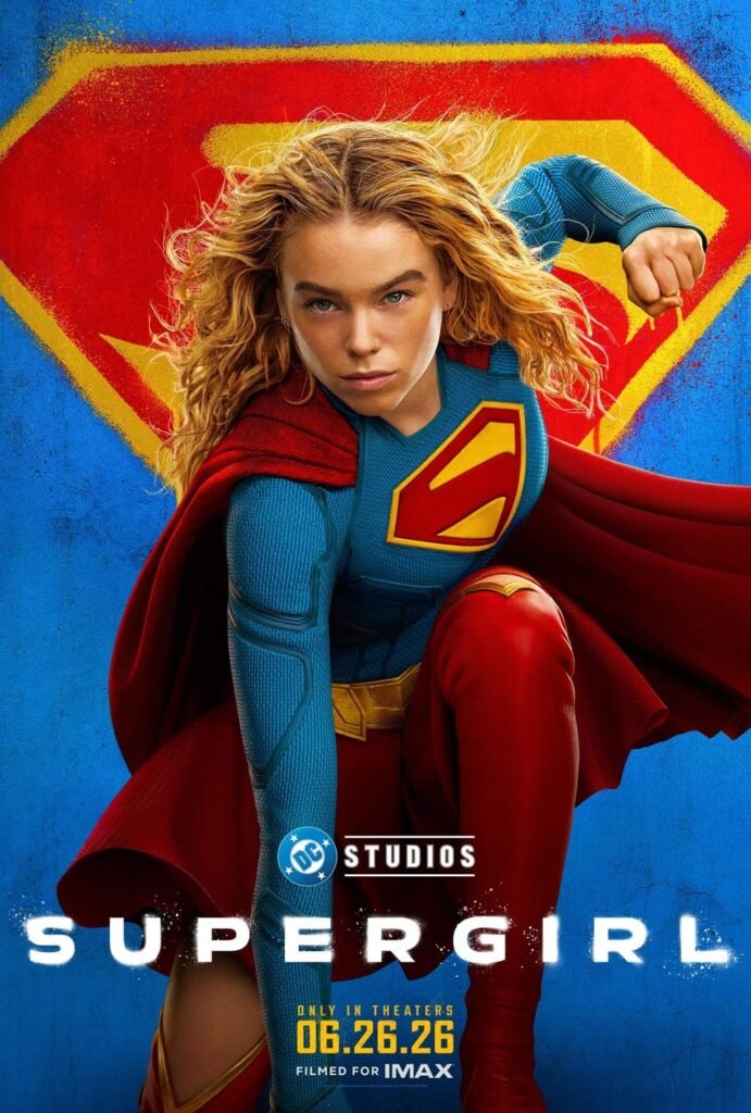     Milly Alcock takes flight as Kara Zor-El in DC’s Supergirl.